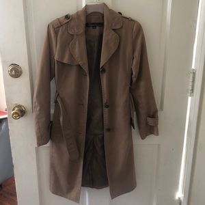 Tan Kenneth Cole trench coat
